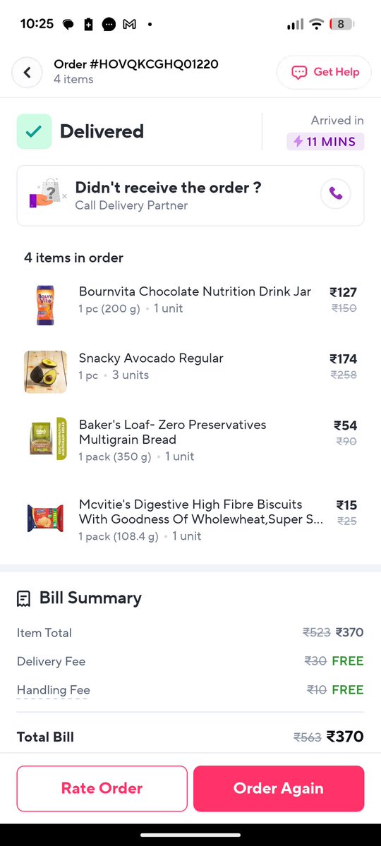 Prakhar90107149's tweet photo. @ZeptoNow @zeptocares This is misleading. The product MRP is ₹110, but I was charged based on an MRP of ₹150, shown a ₹23 "discount," and billed ₹127. Only after I complained was ₹17 refunded. Why overcharge first and refund only if customers notice? @jagograhakjago https://t.co/54aMG72lhy