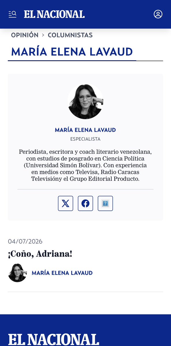 Lalavaud's tweet photo. Les comparto mi artículo en @ElNacionalWeb 

https://t.co/9RDiSyA58e https://t.co/VQxb0Rn1EW