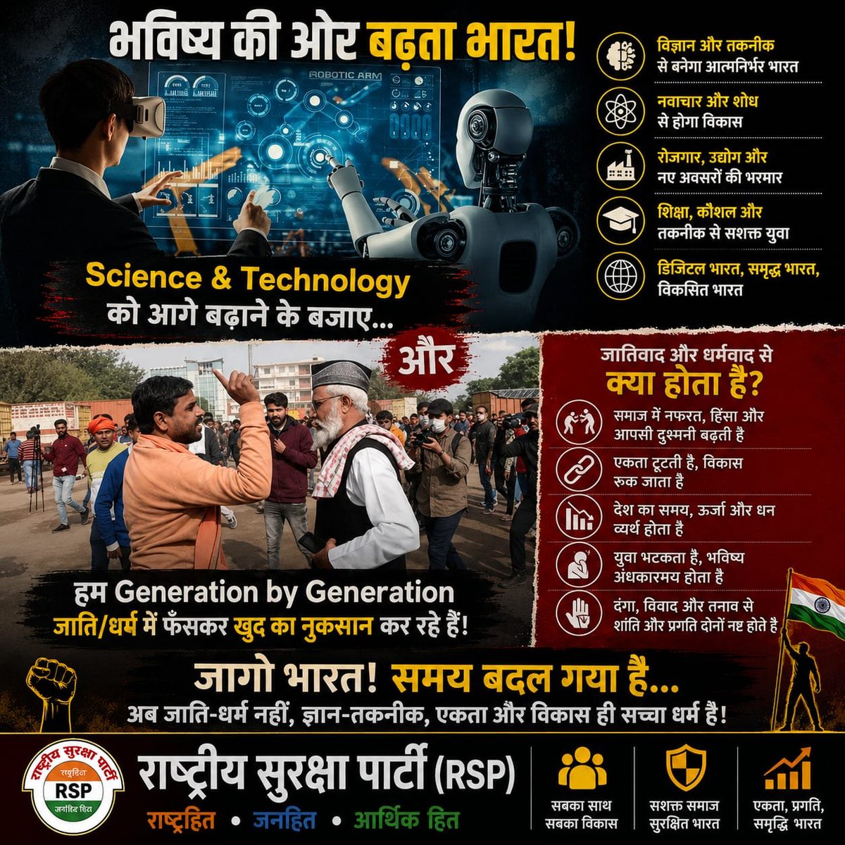 ramanujsin28288's tweet photo. https://t.co/6WnoRvlFlh
#RSP #Yuva #Bihar #UttarPradesh #Jharkhand #assam #Delhi #uttrakhand #congress #cockroachjantaparty #CongressDelhi #Congress #samajwadipartyofficial #AamAadmiParty #sheetalpsingh #news #youtuber #YouthVoice #news #BJP #sp #politics #BSP #youtubevideo https://t.co/cetPkpajd5