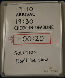 pbogosta's tweet photo. Dear customer,

Thanks for booking our “stress test” package.

It includes:
• Anxiety
• Confusion
• Contradicting answers
• And a free “no worries at all” at the end.
You’re welcome!

@etihad https://t.co/478IIEuETc