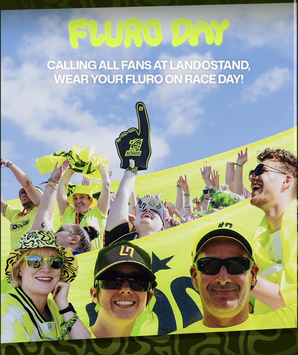 fourmcrae's tweet photo. silverstones email to everyone at landostand, please wear your fluro merch🙏🏻🙏🏻🙏🏻 https://t.co/GLNjOoUS6j