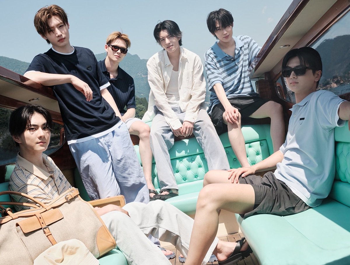 RubyAcesa's tweet photo. baenha yacht vibes 🛥️  ˖ ݁𖥔 ݁˖  🌊 彡🩵

#ENHYPEN #BABYMONSTER https://t.co/hajqsgqhut