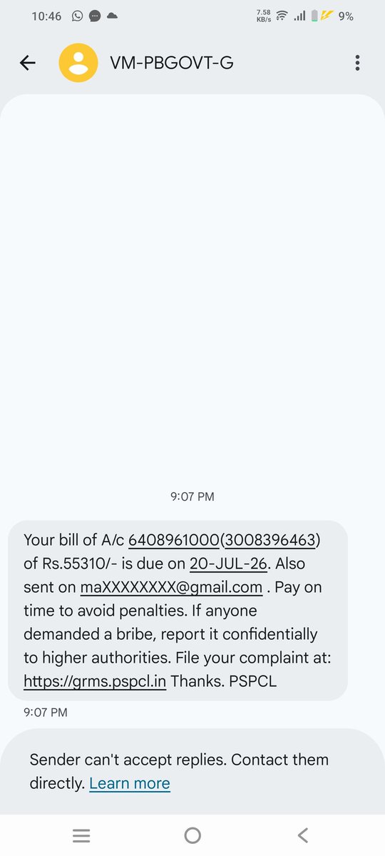 Rawalkishore's tweet photo. @BhagwantMann Zero electricity bill 😀😀😀 https://t.co/FqgKqUVJzq