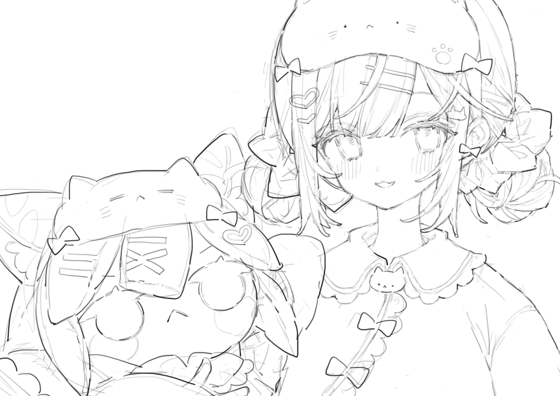 Mix5242's tweet photo. ぬいぐるみかくのすき https://t.co/1ZuaKk0mfI