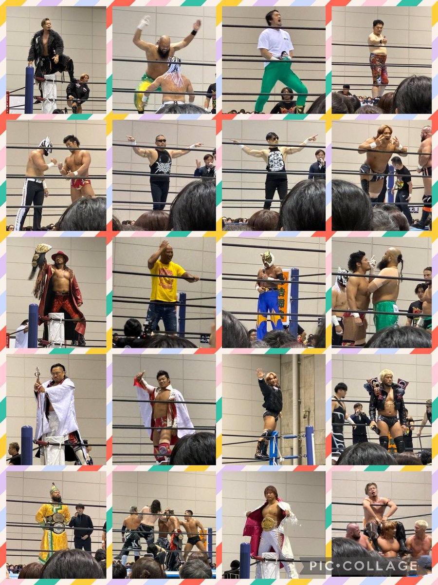 momono7188's tweet photo. 新日本プロレス山形大会。
対戦カードに名前はなかったけど、本間さんのアクスタ持って会場へ。

引退かぁ…
初めて新日本プロレスを観戦した時にサインを書いてもらってツーショットを撮ってもらった時からずっと大好きな本間さん。

こけしisハッピー
来年の山形大会も絶対見に行きます。 https://t.co/oKWEdem6EG