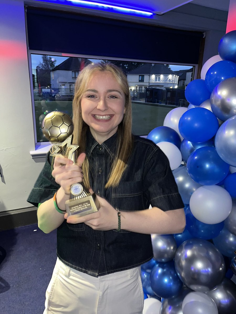 BenburbWfC's tweet photo. Coaches player of the year - #5 Caitlin Brogan https://t.co/vvyZX46sP3