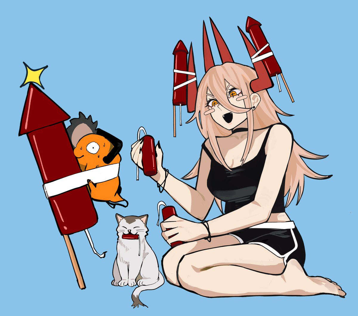 Sailen0's tweet photo. Fireworks Day! https://t.co/KPxoavbpp0