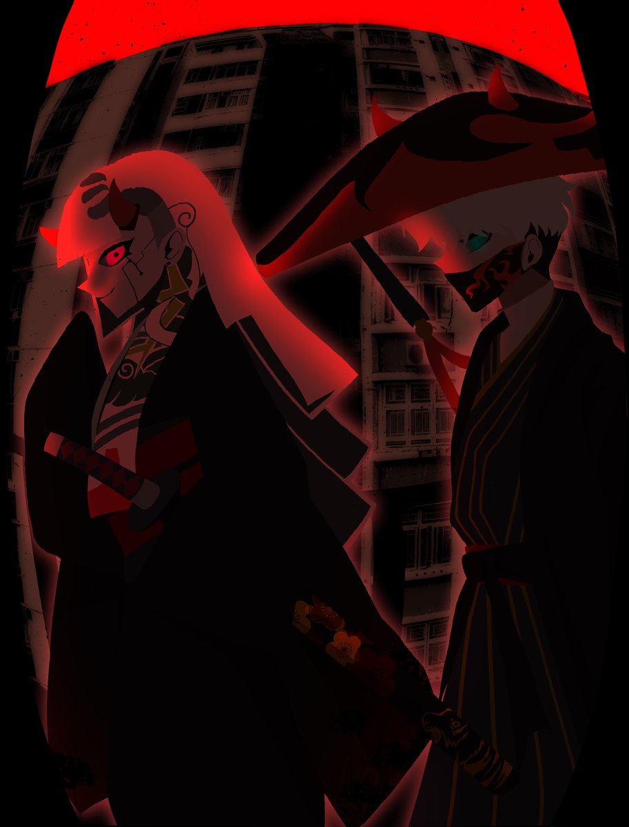 Shengshinrise's tweet photo. 悪鬼夜遊

#overwatch #shion #mizuki https://t.co/zlv5eZ04xc