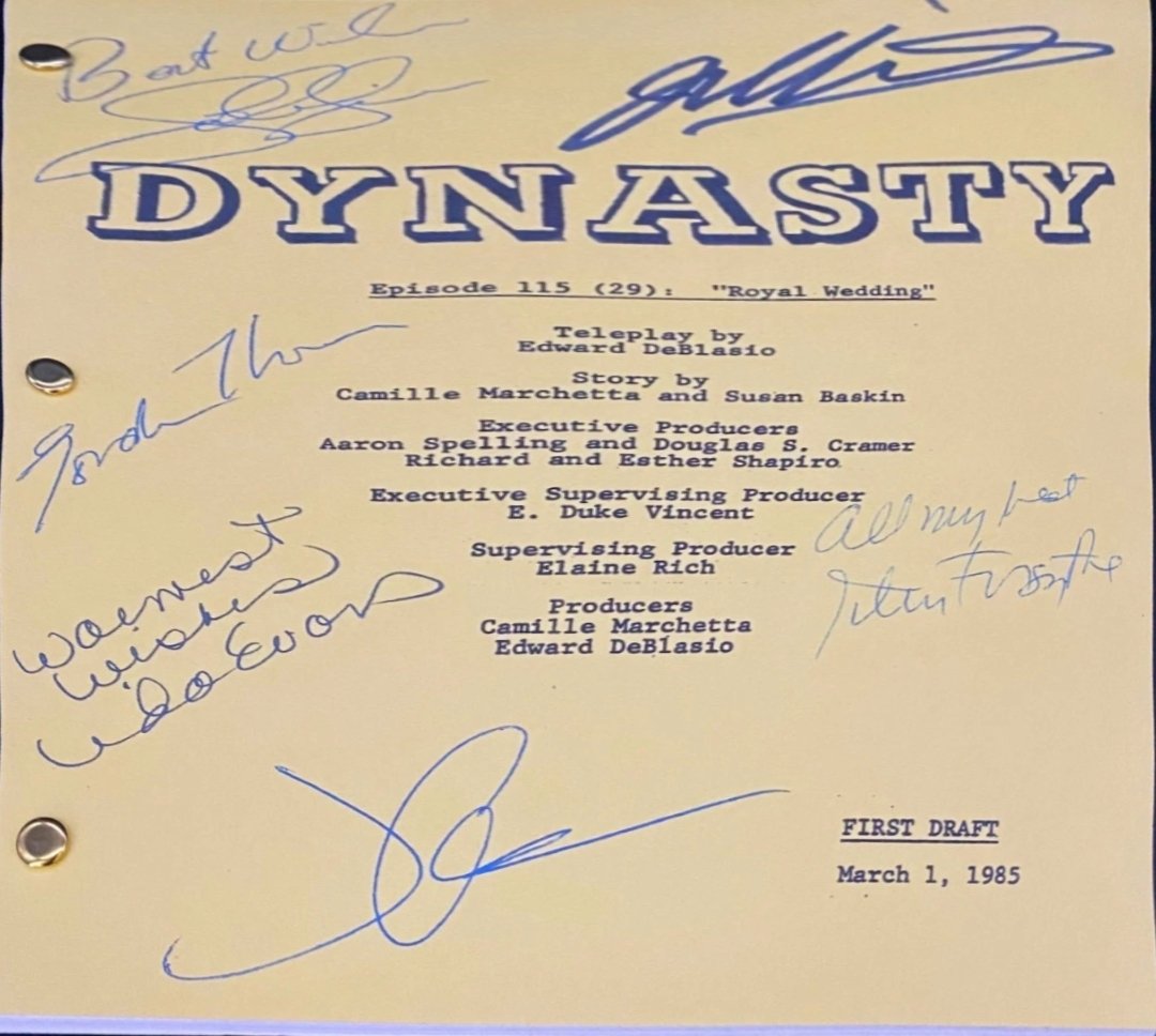 Davide_Durrell's tweet photo. My love of Dynasty &amp; autographs https://t.co/HDBkw4l3Kk