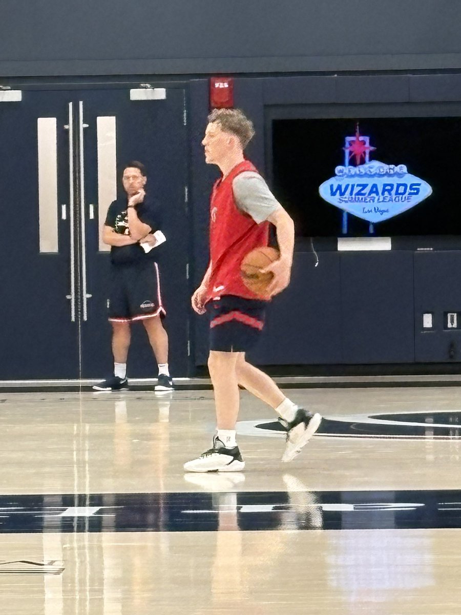 NavyBasketball's tweet photo. Summer league Prep for our guy AB 🔥 
@WashWizards https://t.co/P7JfvwuCxe