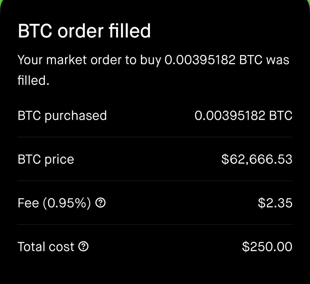 3x5Floyd's tweet photo. Purchased 250.00 $BTC in honor of AMERICA 🇺🇸 https://t.co/kAiEsIhHdl