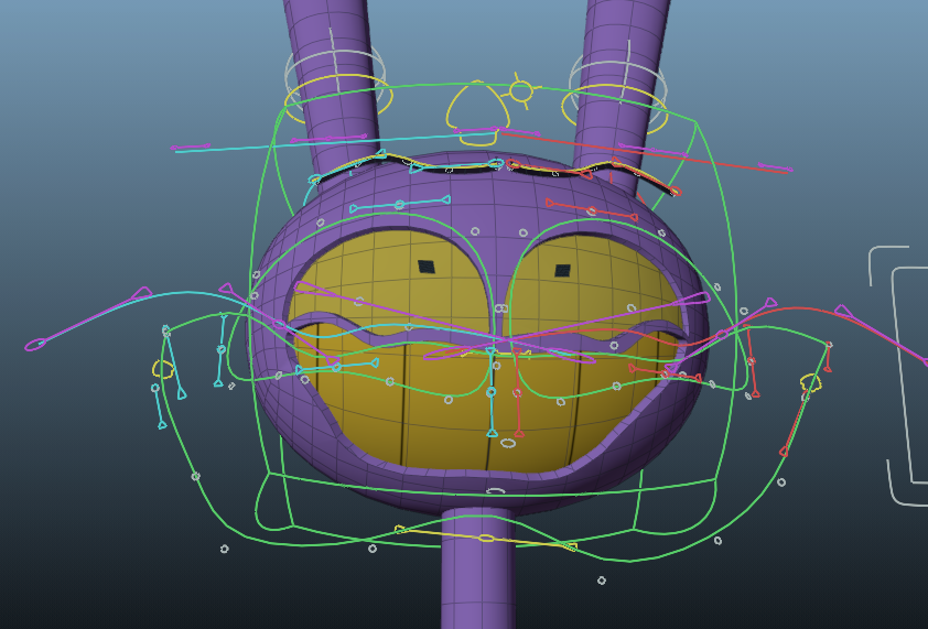GlitchCable's tweet photo. Almost done with the face on my jax rig! https://t.co/Rc7U6TFLKO