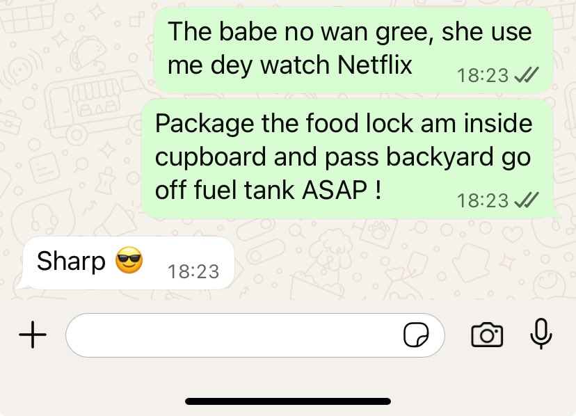 DAMIADENUGA's tweet photo. Una dey para o 🙆🏽‍♂️ https://t.co/P10VOfr5Sp