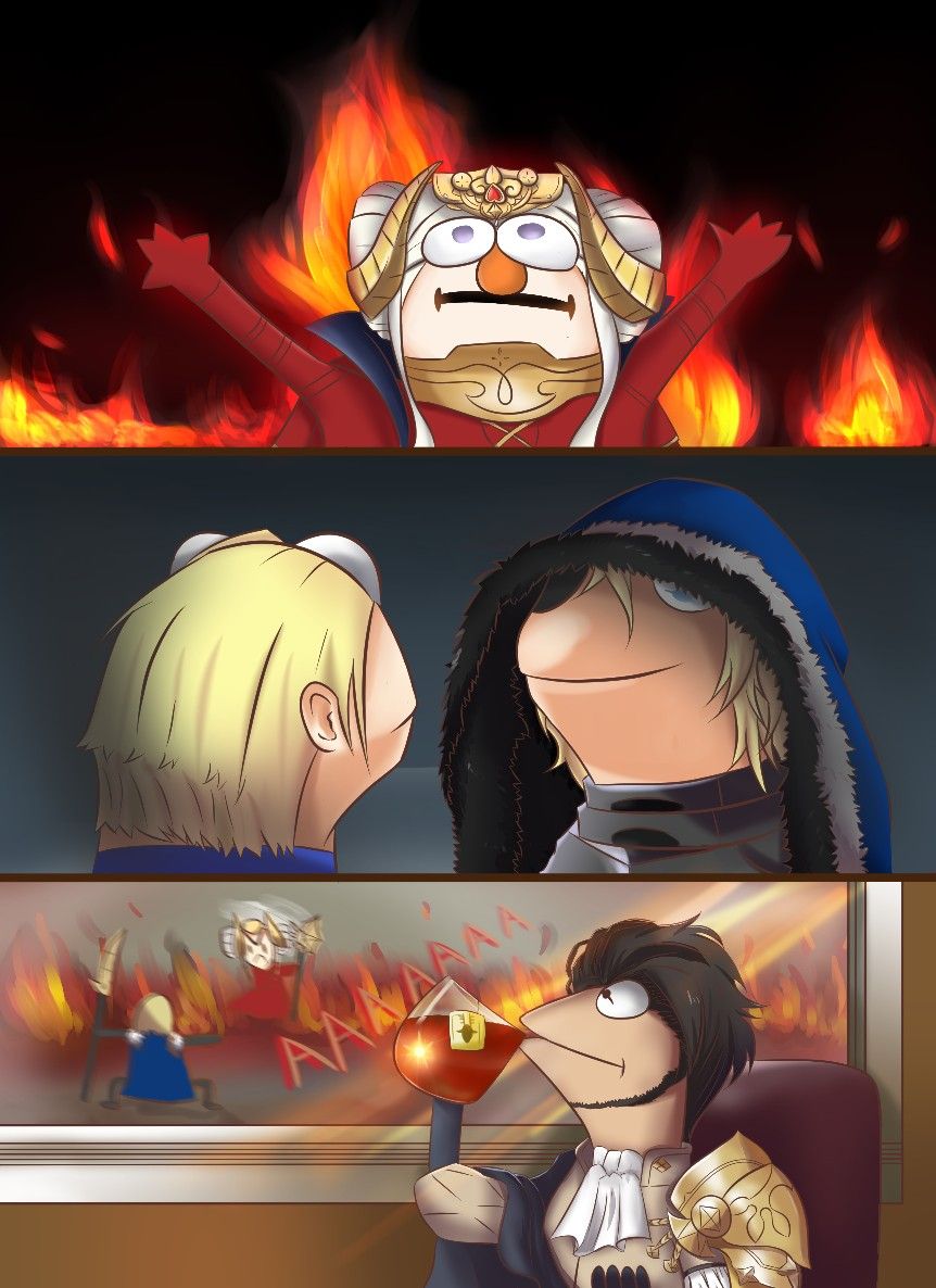 halfc0smic's tweet photo. day eighty-five of posting #fe3h memes until my oomfs get bored

(art by u/silverr224 on reddit) https://t.co/YQpsuHwwxq