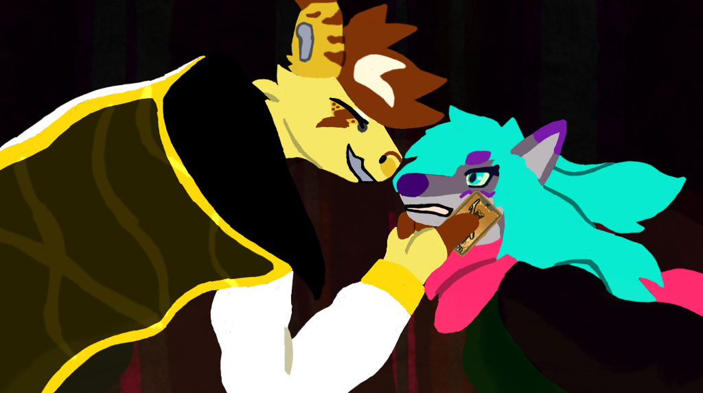Joshdafox's tweet photo. An attack on your Nico @Nyuuni0121
He's fucking mogging me

#furry #furryart #furryartist #artfight2026ㅤ https://t.co/hDy0hdFtBh