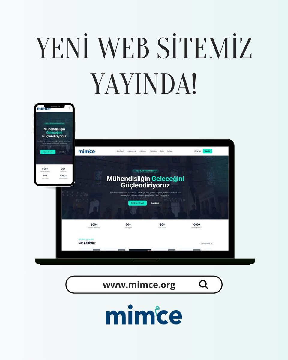 mimcemuhder's tweet photo. Dijital dünyadaki yeni yüzümüzle karşınızdayız! 🌐💻

Faaliyetlerimizi, projelerimizi ve vizyonumuzu çok daha yakından takip edebileceğiniz, yepyeni arayüzüyle web sitemiz yayında.

Hemen ziyaret edin ve MİMCE dünyasını keşfedin: 🔗 https://t.co/pzzkFHzsjw

#Mimce #Website https://t.co/sZZzbBlTJq