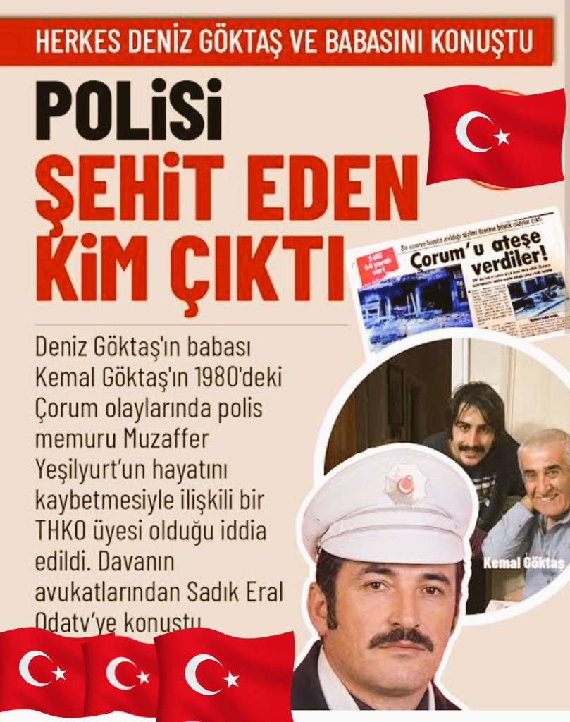 GizliOperasy0n's tweet photo. Şehit polisimiz Muzaffer Yeşilyurt'un katili Komedyen bozuntusunun babası Kemal Göktaş. https://t.co/bieqFsrciI