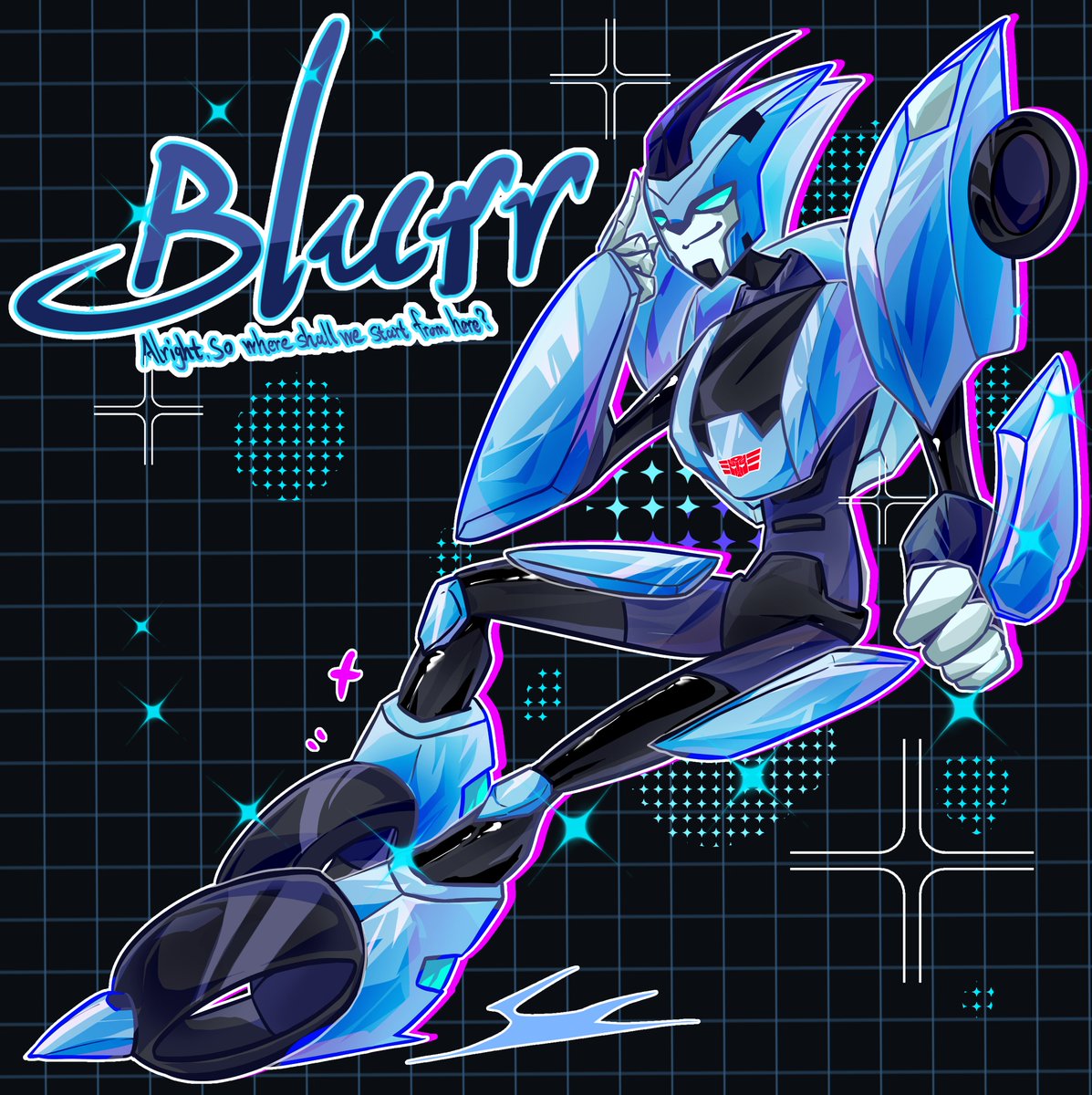Sankmo233's tweet photo. art trade for @notaventura ☺️✨
#Transformers #TransformersAnimated
#blurr https://t.co/jQjjOLG4HP