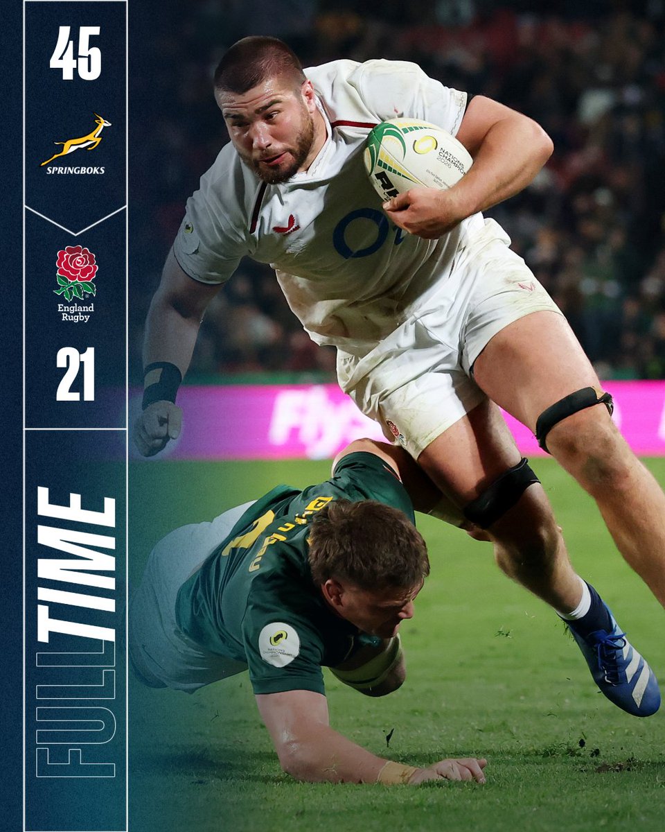 EnglandRugby's tweet photo. Defeat in Johannesburg.

#RSAvENG https://t.co/2rweukhGTn