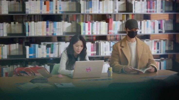Dulseunghan's tweet photo. Pacaran diem-diem di Perpustakaan ala Ryu Sunjae dan Im Sol🤙 https://t.co/5xVYKgM7Vy