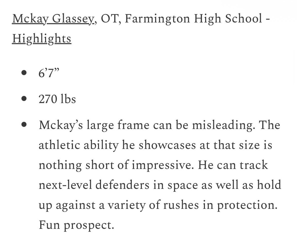 Mckay Glassey tweet media
