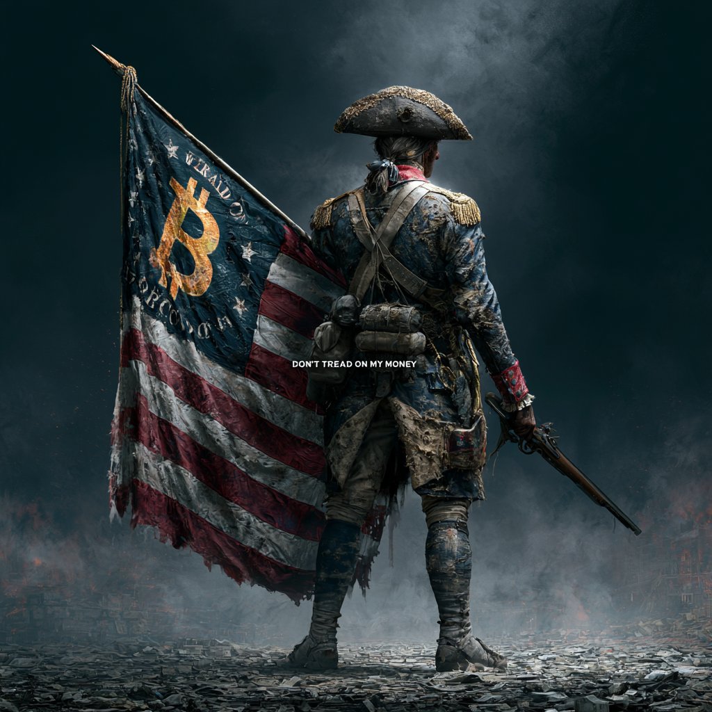theswansjr's tweet photo. The Founding Fathers were the original open source developers.

Think about what they actually built. 
A system of governance with no central authority. 
Distributed power. Checks and balances. 
Amendments baked into the protocol so the whole thing could self correct without burning it down.

No king. No monarch. No single point of failure.

They wrote it with a quill, on parchment, by candlelight, and it terrified every empire on Earth.

Why? Because it was the first time in human history that the people held the source code to their own government.

Satoshi did it again.
For money.

A hard cap of 21 million.
An immutable supply schedule. 
No central bank. No committee meetings. No Jerome Powell.
No emergency session where six unelected bureaucrats decide to print 40% of all dollars in two years and call it stimulus.

Just math. Just code. 
Just a distributed ledger running across tens of thousands of nodes that no government, military, or executive order can shut down.

The Constitution said, no king shall rule your voice.
Bitcoin says, no king shall rule your wealth.

One protected your speech.
The other protects your savings.

This isn't a coincidence. It's the same idea, two centuries apart.

A government of the people, by the people, for the people.
A money of the people, by the people, for the people.

The revolution didn't end in 1776.
It just happening to our money.

Join the Bitcoin revolution and learn how Bitcoin restores personal sovereignty by separating the state from your money.