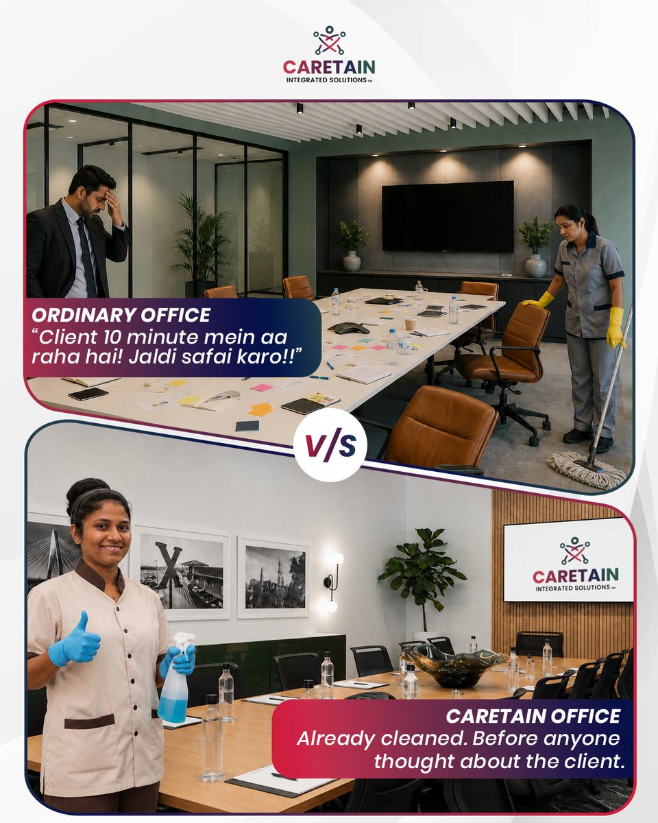 CaretainInte's tweet photo. Why react later to office problems when you can stay prepared with Caretain Integrated Solutions.

#Caretain #CaretainIntegratedSolutions #FacilityManagement

[Caretain, Caretain Integrated Solutions, Workplace Operations, Cleaning Services, Pantry Management, Security Services] https://t.co/ZKHumKQqE0