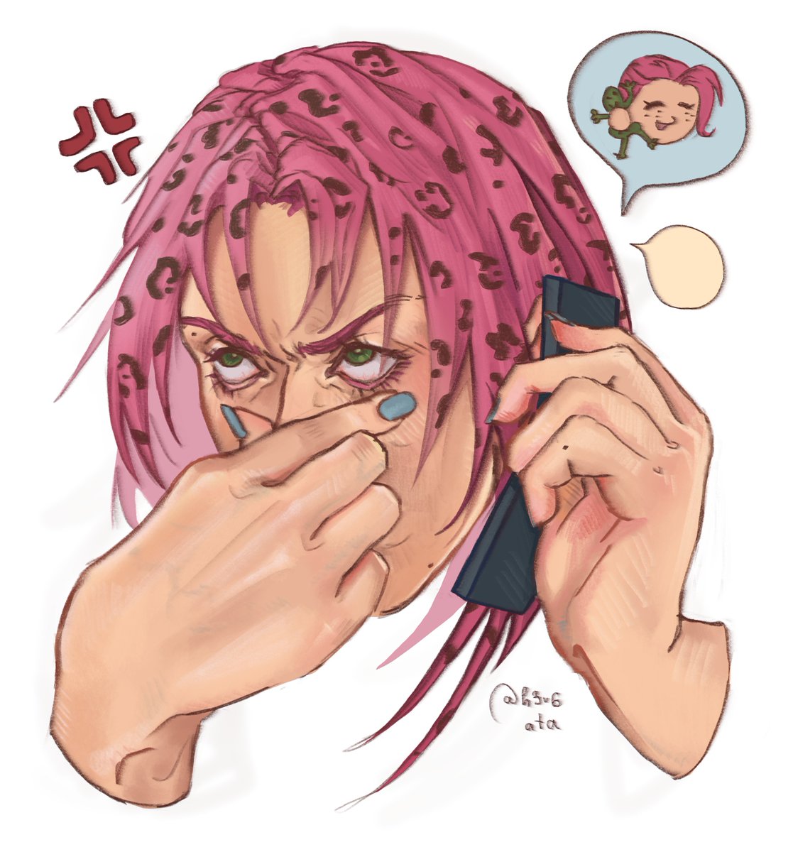 h3r6ata's tweet photo. colored Diavolo :]
#JJBA https://t.co/tyAlBhAlld