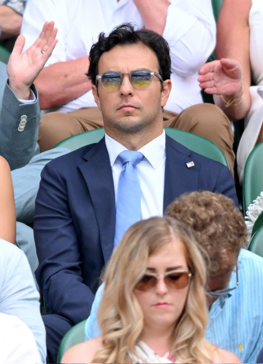 archivedilfs's tweet photo. Sergio Perez at the Wimbledon Championships https://t.co/j3EMhevPl3