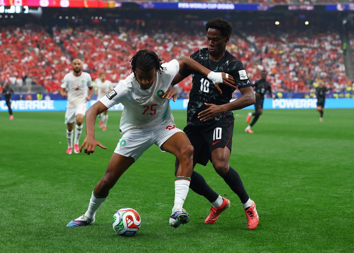 elchiringuitotv's tweet photo. 🫣 ¡No llegan los goles a Houston!

🇨🇦 Canadá 0-0 Marruecos🇲🇦 | 36' https://t.co/wXILbNh9pF