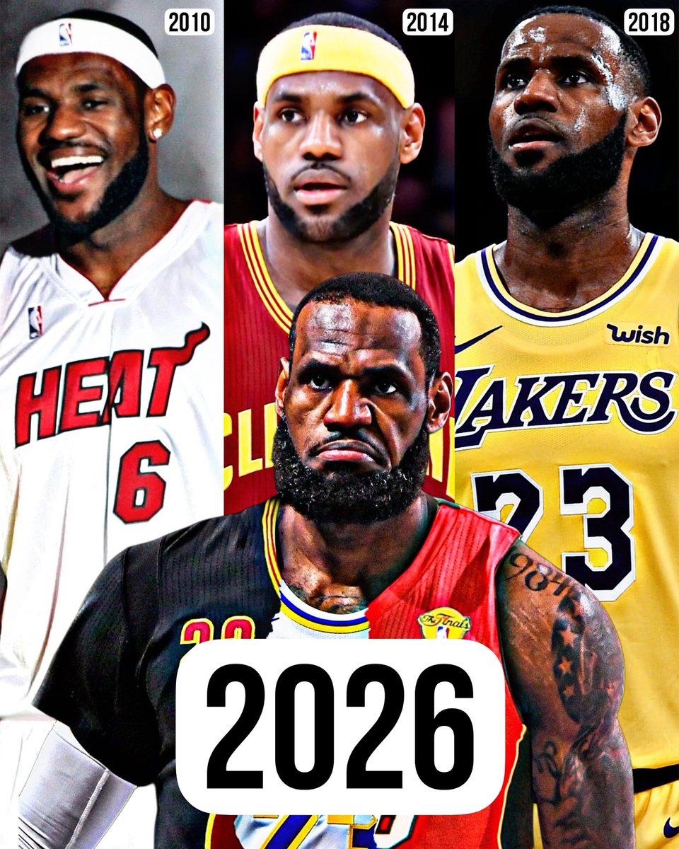 WITNESSKJ's tweet photo. 👑 2010 FREE AGENCY: If you won the LeBron sweepstakes, you knew you would be competing for a championship

👑 2014 FREE AGENCY: If you won the LeBron sweepstakes, you knew you would be competing for a championship

👑 2018 FREE AGENCY: If you won the LeBron sweepstakes, you knew you would be competing for a championship

👑 2026 FREE AGENCY: If you win the LeBron sweepstakes, you know you will be competing for a championship