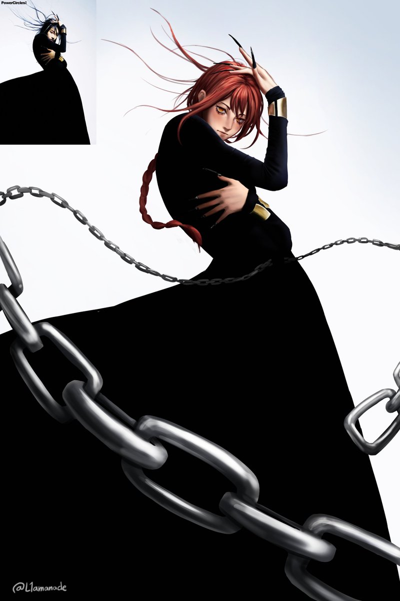 L1amanade's tweet photo. Makima in black
#chainsawman https://t.co/naDNaJCd19