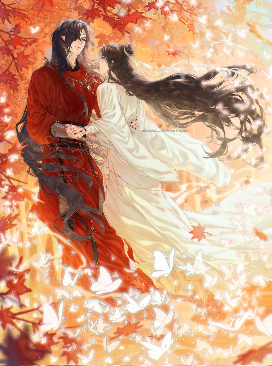 taoaxi__'s tweet photo. ✨️🍁✨️

#天官赐福 #tgcf #hualian https://t.co/O84zCfH6kH