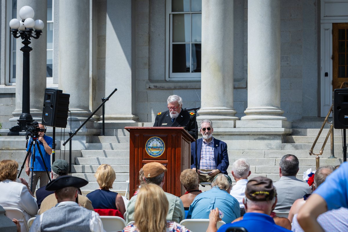 NHHouseofReps's tweet photo. HAPPY 250TH AMERICA FROM THE NH HOUSE OF REPRESENTATIVES https://t.co/DCrHzdZT7u