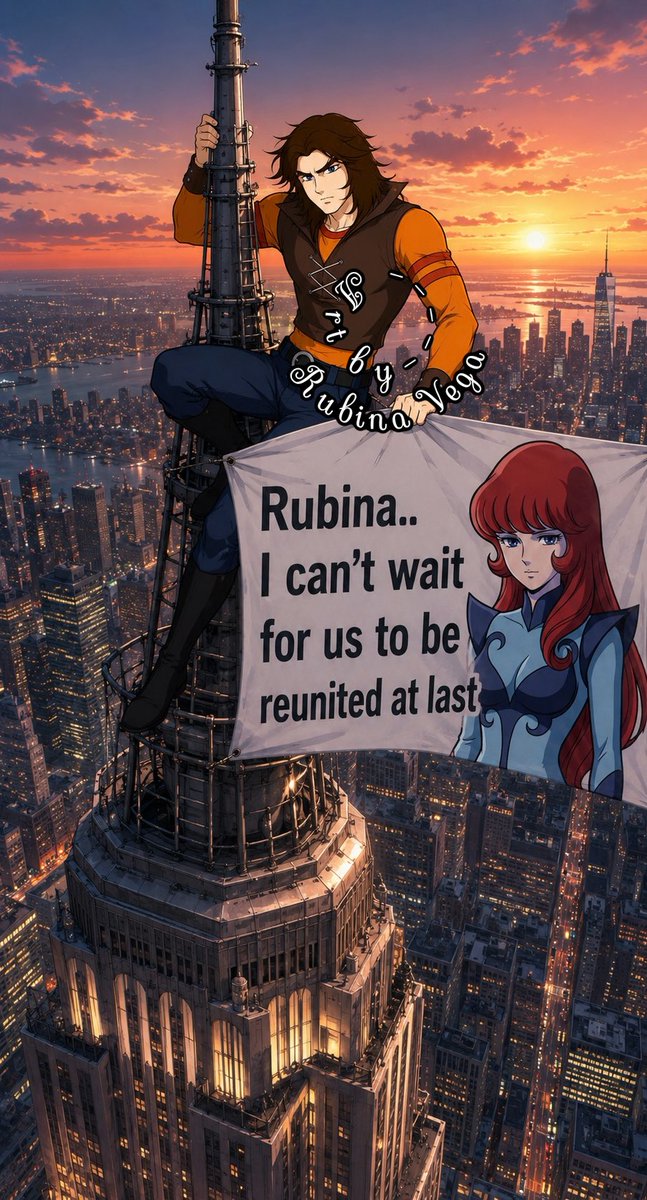 RubinaVega0's tweet photo. As a New Yorker, I approve this. 😌
We also can’t wait for a powerful reunion in the future projects. 🤩😍
#grendizer
#grendizerU
#goldrake
#goldorak
#Duke_Fleed
#Daisuke_Umon
#Daisuke
#Rubina
#Princess_Rubina_Vega
#Princess_Rubina
#PrincessRubina
#デューク・フリード
#ルビーナ王女
#UFOロボグレンダイザー
#グレンダイザー
