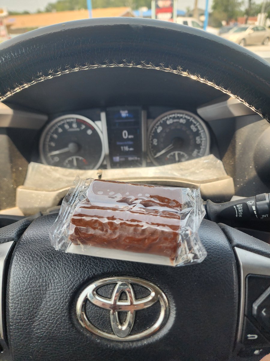 brianjnc's tweet photo. Dude ran up in a Piggly Wiggly America 250 shirt and gave me a Swiss Roll. 
#America250 https://t.co/kJcJzBcPwX