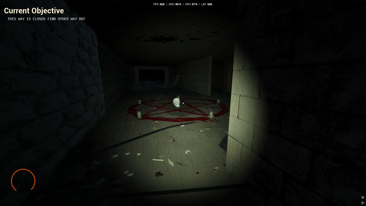 The_Dare_PC's tweet photo. @BenVibrantt Happy to join in on #ScreenshotSaturday today!

Take a look at our game, The Dare. 

It's a survival horror experience where a simple dare from college seniors goes terribly wrong. Expect intense exploration and dread in the dark. https://t.co/a1P48CfFy7