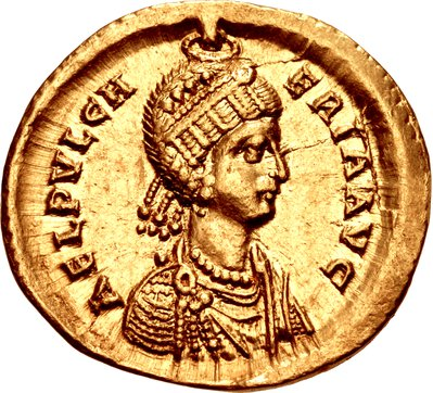 Daily_Hist01's tweet photo. ON THIS DAY IN ROME: On July 4, 414 AD, Aelia Pulcheria was formally granted the imperial title of "Augusta," cementing her role as the regent and de facto co-ruler for her younger brother, Emperor Theodosius II.

🏺Following the death of the previous regent, the Praetorian prefect Anthemius, the administration of the Eastern Empire was left to the 13-year-old Theodosius II. Stepping into the power vacuum, his older sister Pulcheria assumed responsibility for his guardianship and the rearing of the young emperor.

🏺To secure her political position and avoid the destructive rivalries that would arise from a forced marriage, Pulcheria and her sisters took a public vow of chastity. On July 4th, she was officially elevated to the supreme rank of Augusta.

🏺Following her brother's death in 450 AD, she became the first woman to hold the Roman throne, eventually marrying the subsequent emperor, Marcian, while still maintaining her vow of chastity.
#History #AncientRome #4thJuly