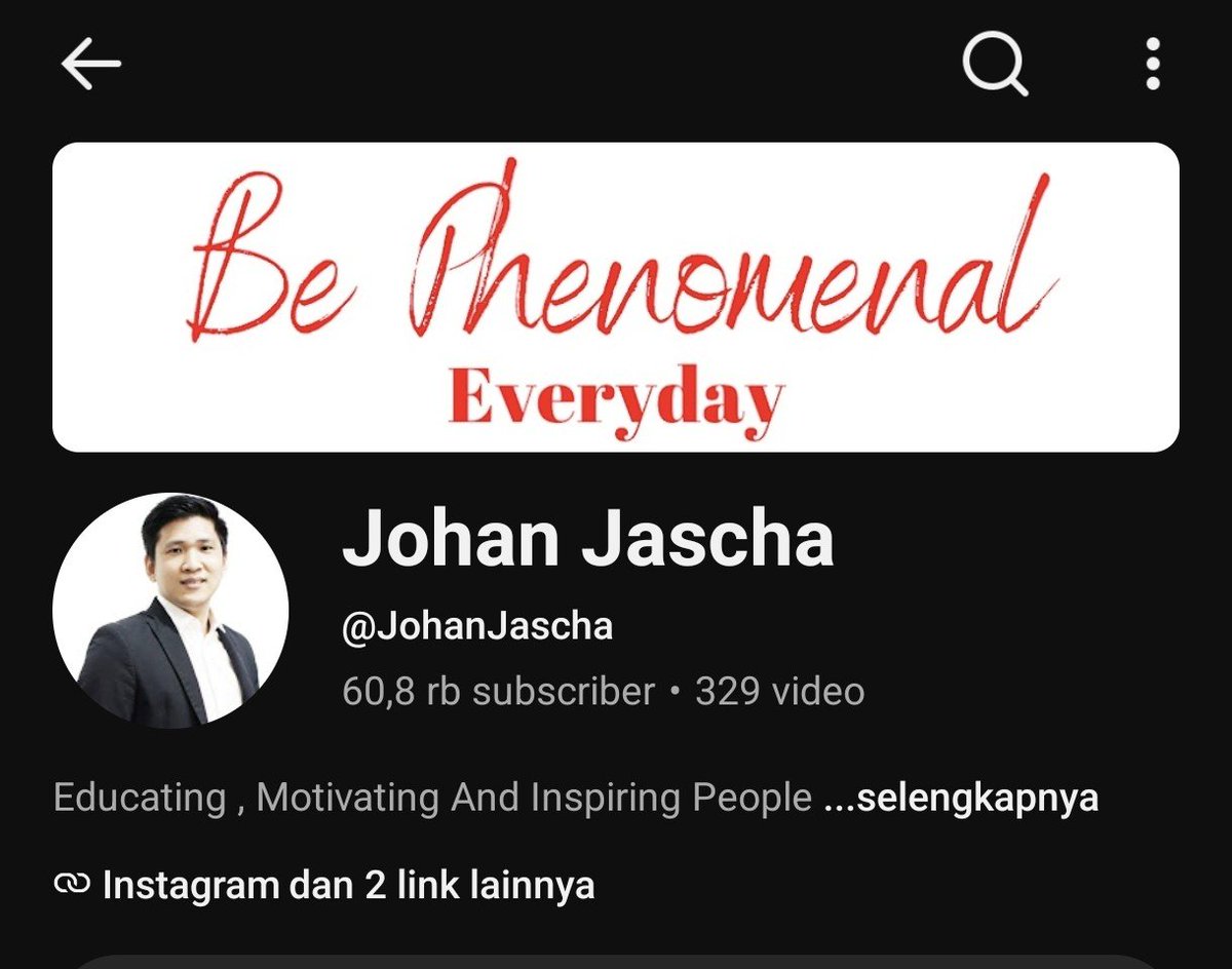 tothemoonclass's tweet photo. @saptaipb Bukan menyaksikan emiten yang IPO yaa, tapi dulu suka banget nonton Pak Johan Jascha bedah emiten yang mau IPO, jadi suka beli IPO. Sebeluh koh Sansan hadir 🙏. Jargonnya: Be Phenomenal Everyday! https://t.co/mQfvfLzRDB
