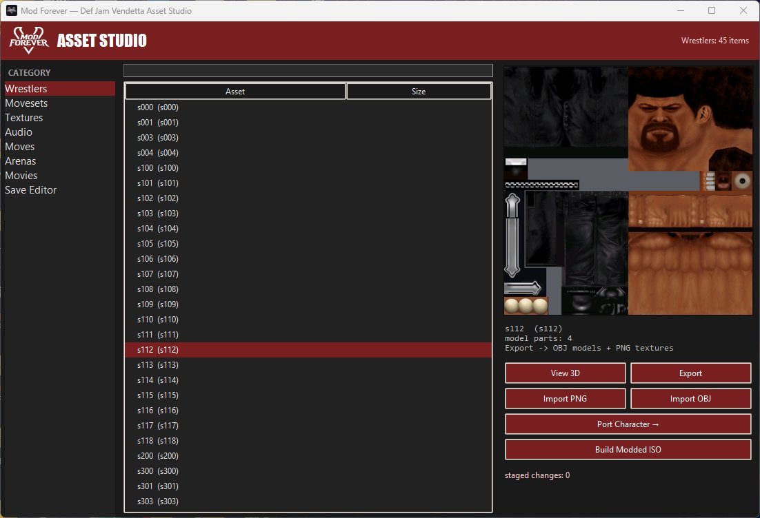AEWModForever's tweet photo. DEF JAM: VENDETTA EDITOR

COMING SOON 👀

🎮 Edit Movesets
👊 Replace Fighters
🏟️ Swap Arenas
🛠️ Import Custom Characters
🎭 Customize the Entire Roster
Create your own versions of every fighter with complete control over how they look and play.
No limits. No donor assets. No unnecessary workarounds.
The next evolution of Def Jam modding is almost here. 🔥 ! #MODFOREVER #DISCOVERY #AEWMODFOREVER
