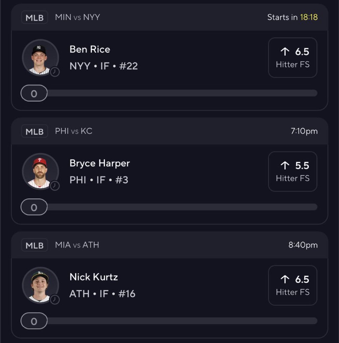 roseweedrt's tweet photo. Let’s go back 2 back 🥂

Ben Rice
Bryce Harper
Nick Kurtz

Need a win? ➡️ Click the Link for more  Secured winning picks  in my Comment

#NBA #DFS #DraftKings  #nfl #MLB #CSGO #kbo #fanduel #prizepicks #tennis #Gambling𝕏 #CollegeBasketball #CollegeFootball #highschool https://t.co/E9dz85JuGJ