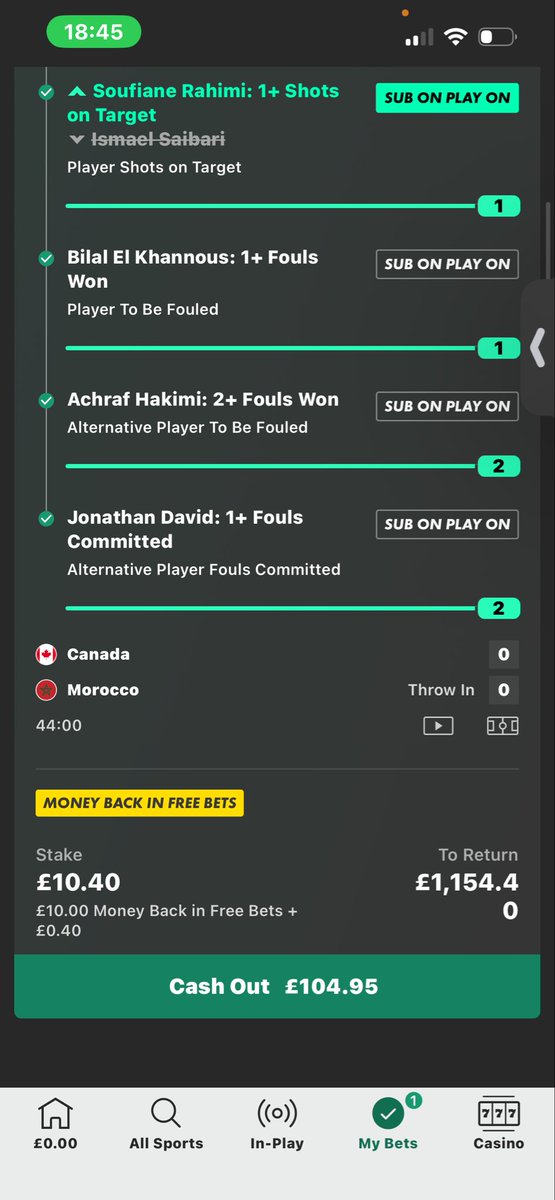 Witty28033's tweet photo. Shocking cashout we riding baby🤑🤑 #worldcup #bet #canadavmexico https://t.co/4Yy9m9JCEV