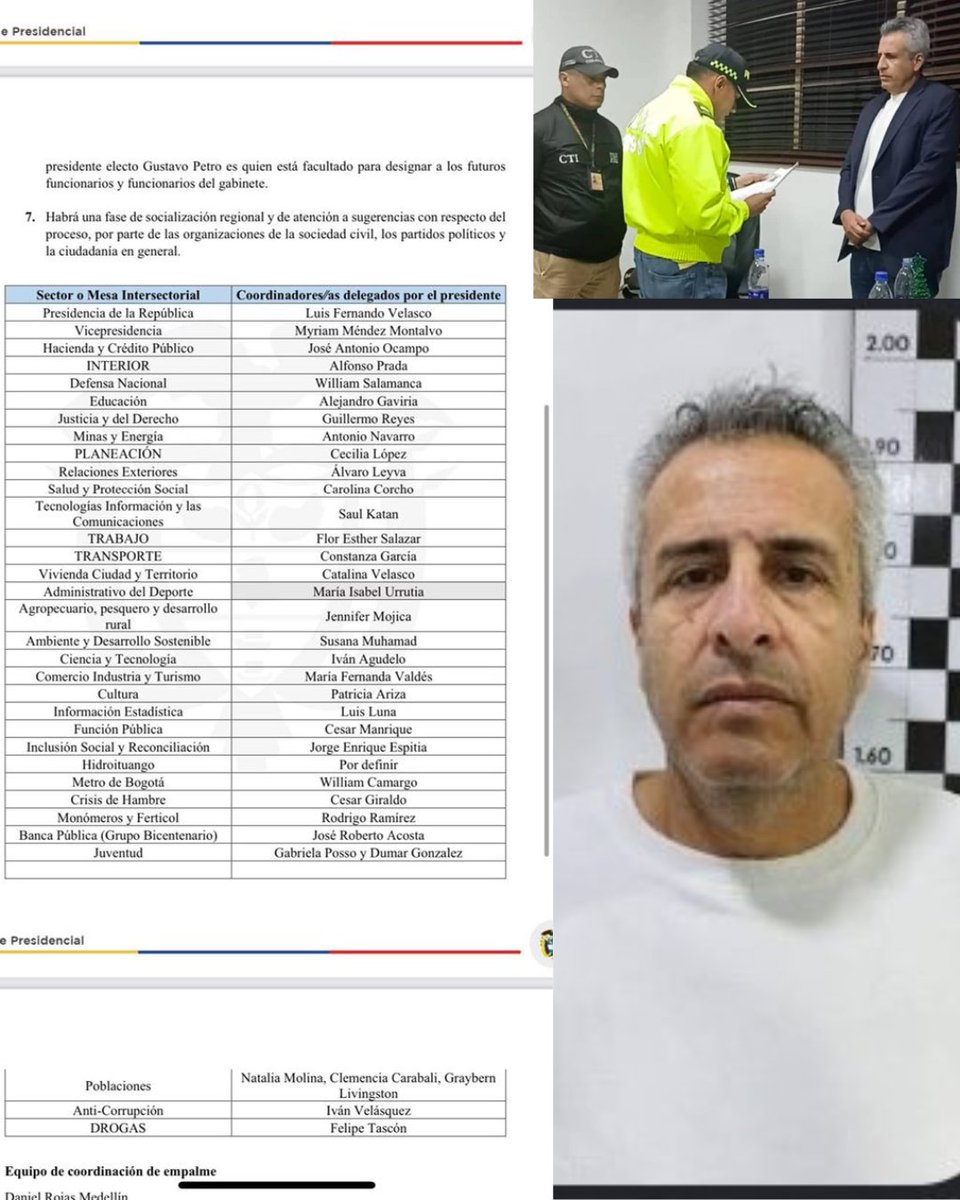ParcheCapuchino's tweet photo. Píldoras para la memoria:
Luis Fernando Velasco fue el coordinador general del equipo de empalme presidencial designado por @petrogustavo para realizar la transición y recibir la información administrativa del saliente gobierno de @IvanDuque a mediados del año 2022. @carorestrepocan @SoyJerome__ @jrestrp @mateoamayaq @Danielbricen @ANIABELLO_R