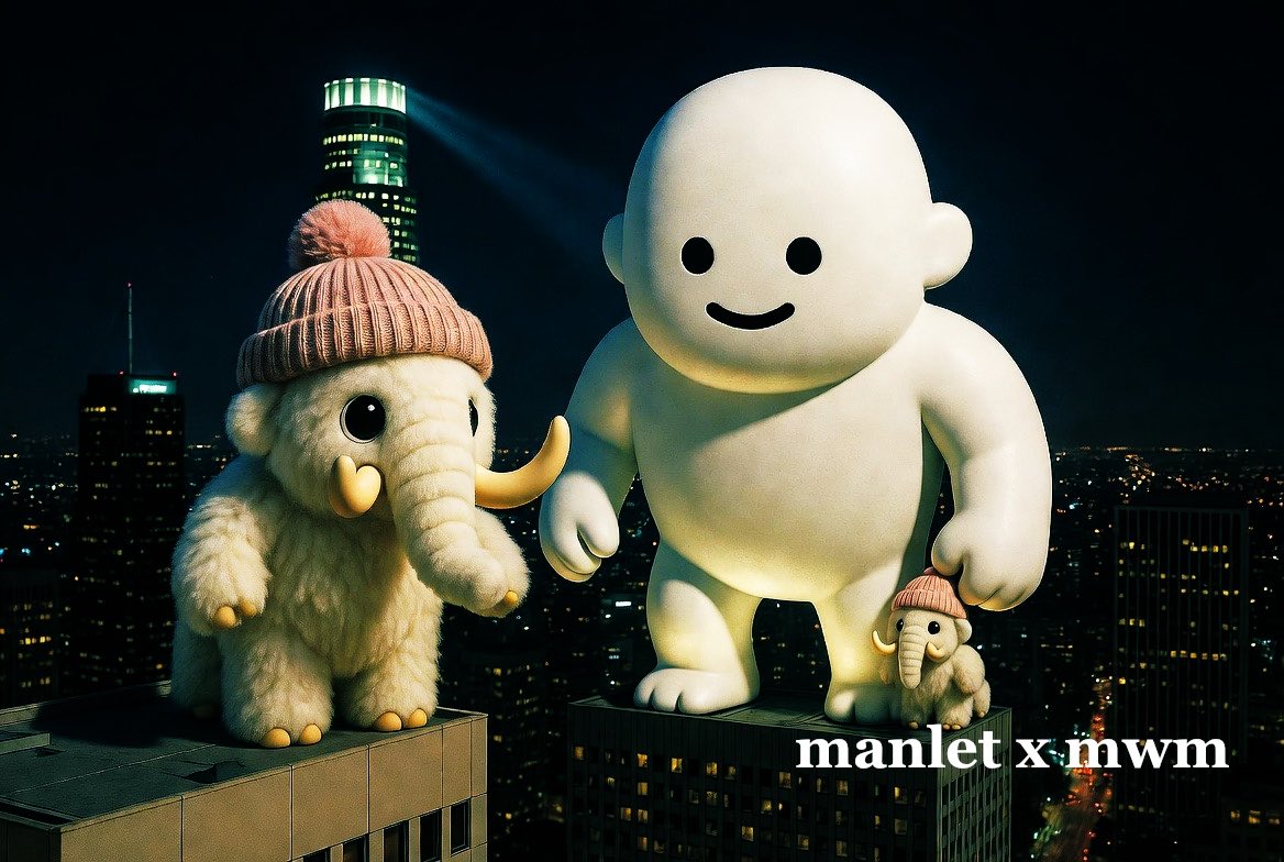 fungaieric's tweet photo. Meet Manlet 🦣 https://t.co/tHc108AwK3