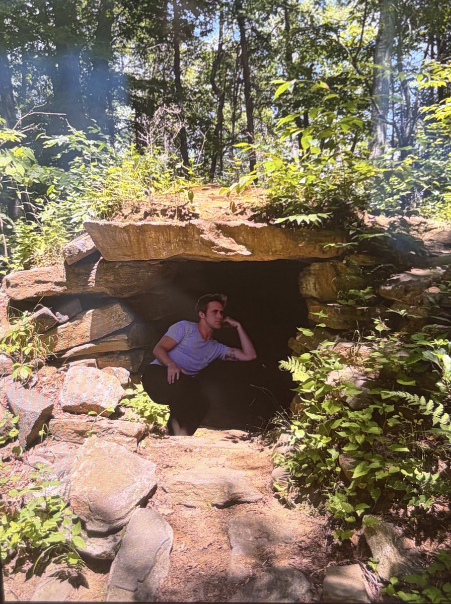 xenolenn's tweet photo. Going in nature is getting to me I’m hallucinating Ryan Gosling in a cave https://t.co/ck1EE30Owa