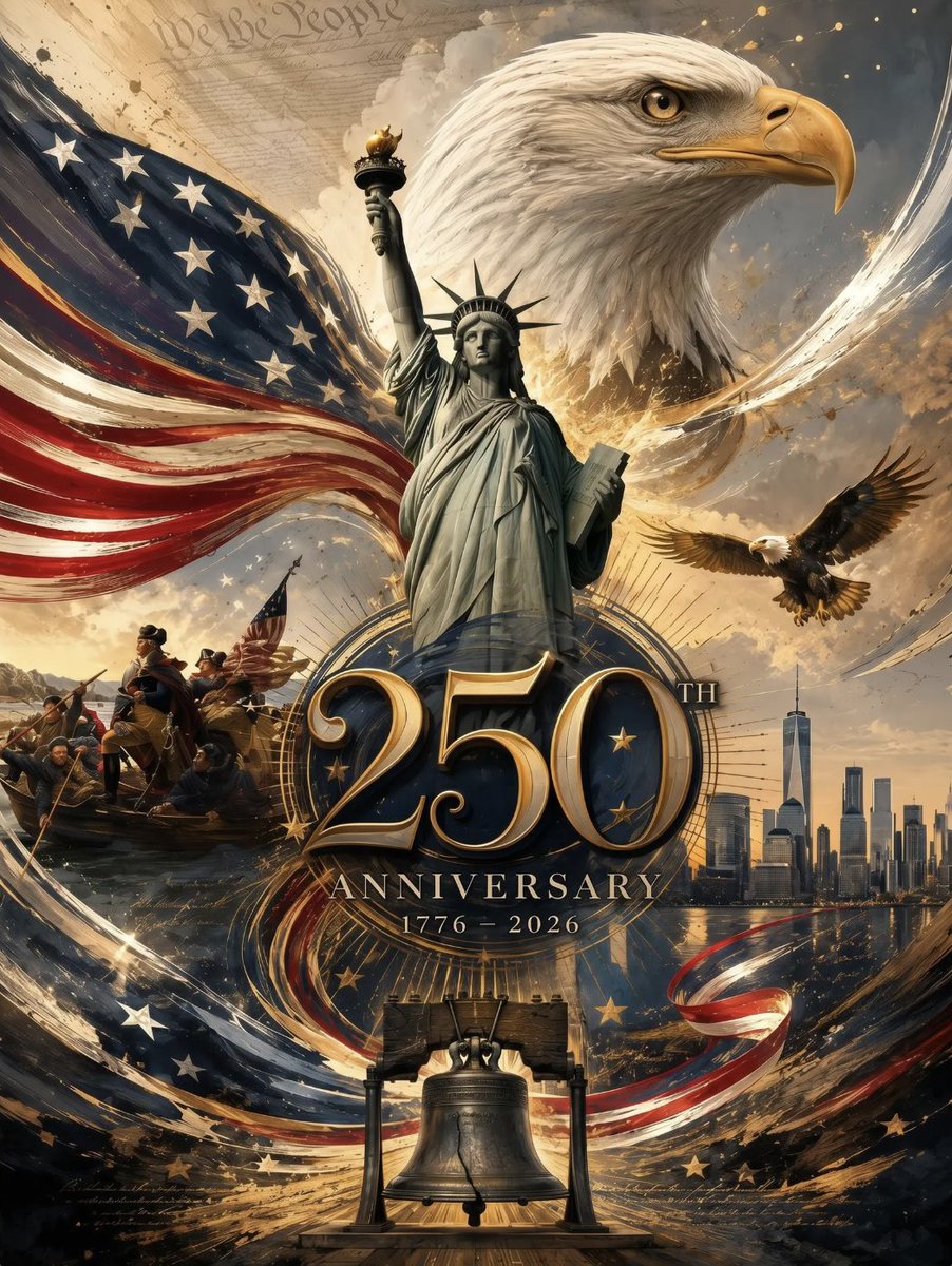 Tsoukalos's tweet photo. Happy 250th Birthday, America! 🇺🇸 Wishing everyone a Happy Fourth of July! To another 250 years! 🇺🇸🍻🥩🍔🍕🌭🍪🍩🍸🍻🇺🇸 https://t.co/JdTGEZiI8d