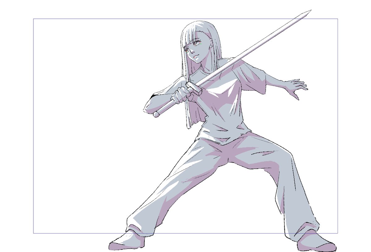 Valmet_Art's tweet photo. #anime #drawing 
Learning to draw like a 2D animator. https://t.co/vi2xqd9XcR