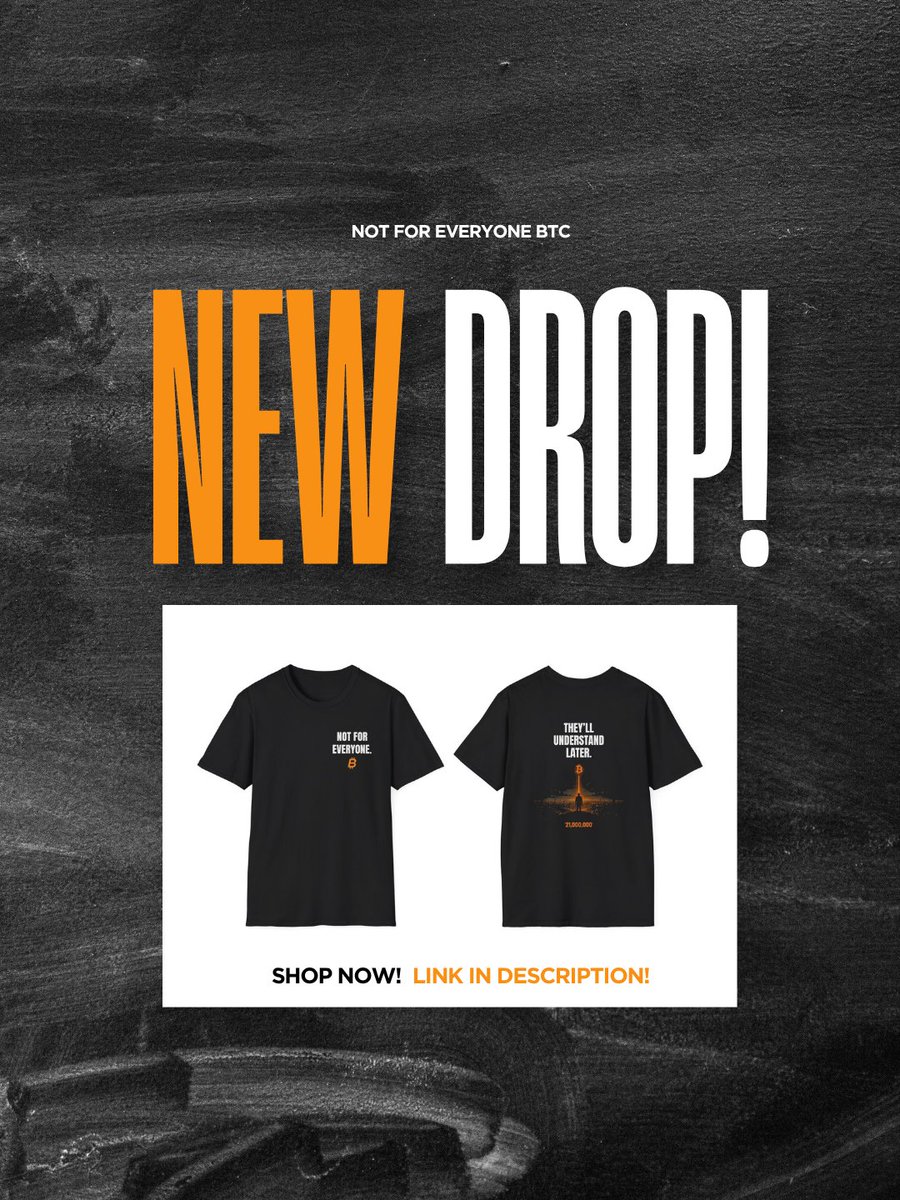 nfeBTC's tweet photo. #Bitcoin #IYKYK Check out our new t-shirt design!  If you like what you see, then visit our store here: https://t.co/35gtCjl9Ti https://t.co/C0VkLE4I2v