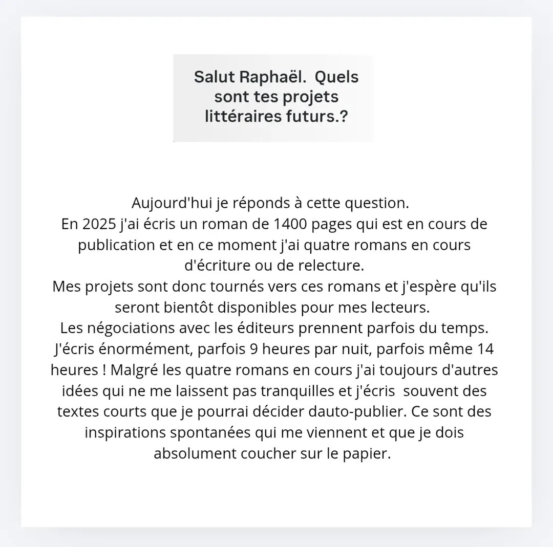RdeGarance's tweet photo. Aujourd'hui je réponds à la question de mon ami @le_caresseur_de_livres
#question #faq #littératurefrançaise #littératuregénérale #lecteurs https://t.co/yS5BGsZvJ7