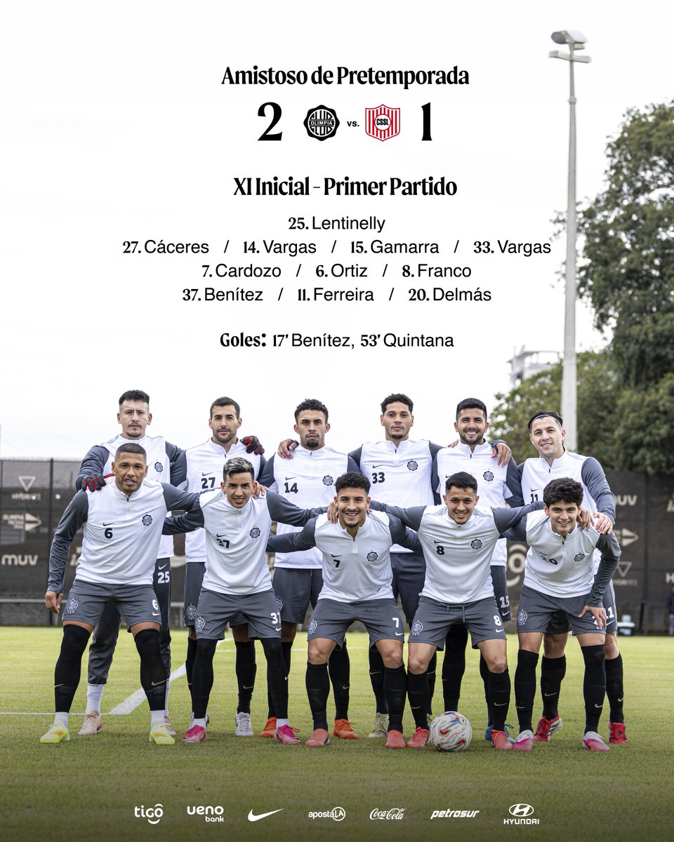 elClubOlimpia's tweet photo. ✅️ Primeros amistosos de pretemporada del conjunto franjeado.

🔜 Ingresá y conocé los detalles: https://t.co/qAI5zHapiK

¡Vamos, Decano! 💪🏻 https://t.co/pk9Wr8maIL